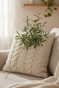 40.5" Large Realistic Faux Olive Branch - Mediterranean Heritage 10-Fork Artificial Greenery Stem Green | Realistic Faux Silk Flowers for Home Decor - Eco Perennial