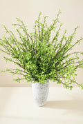 47" Tall Faux Snow Willow Branch - Realistic Artificial Stem Green | Artificial Floral Arrangement | Eco Perennial
