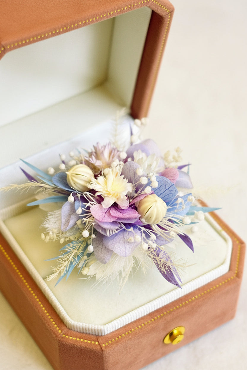 Handcrafted Preserved Flower Ring | Fairy Garden Collection - Eco Perennial | Jewelry | Eco Perennial