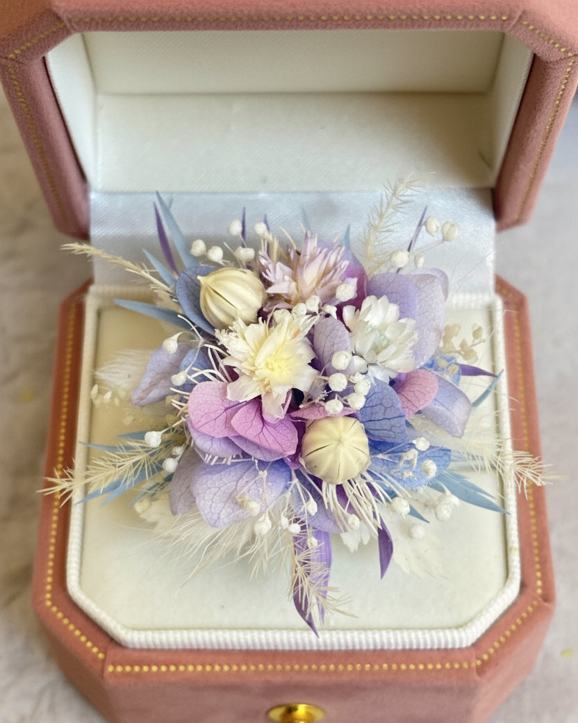 Handcrafted Preserved Flower Ring | Fairy Garden Collection - Eco Perennial | Jewelry | Eco Perennial