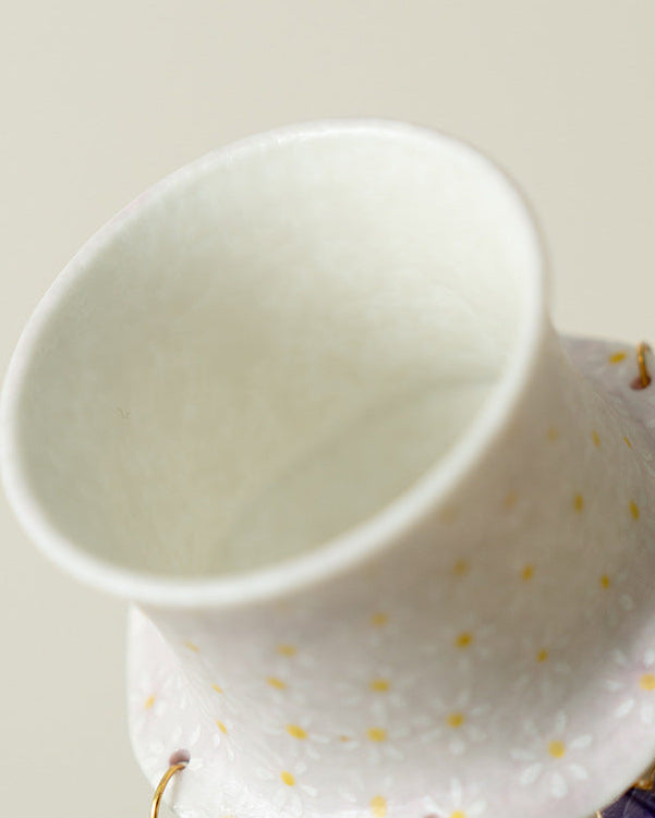 Lavender ceramic gongfu teacup suitable for green tea white tea oolong pu-erh — Eco Perennial