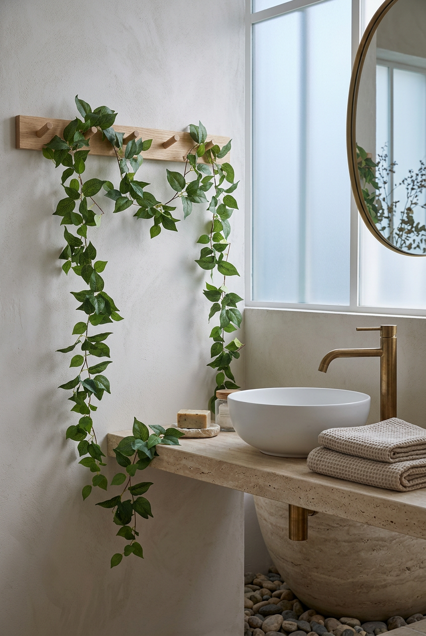 71" Cascading Faux Ivy & Heartleaf Vines | Artificial Greenery | Eco Perennial