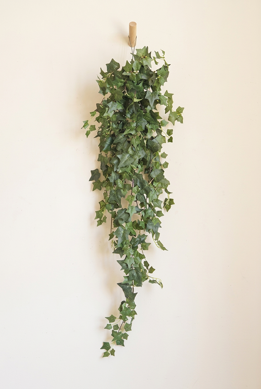 51" Cascading Faux Ivy Vines | 18-Fork Hanging Greenery | Artificial Greenery | Eco Perennial
