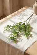 27.6" Real Touch Eucalyptus Stems | 3 Colors Classic Green | Artificial Greenery | Eco Perennial