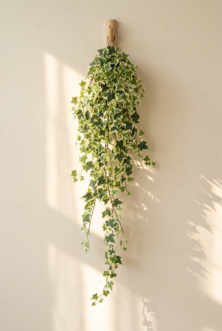 51" Cascading Faux Ivy Vines | 18-Fork Hanging Greenery | Artificial Greenery | Eco Perennial