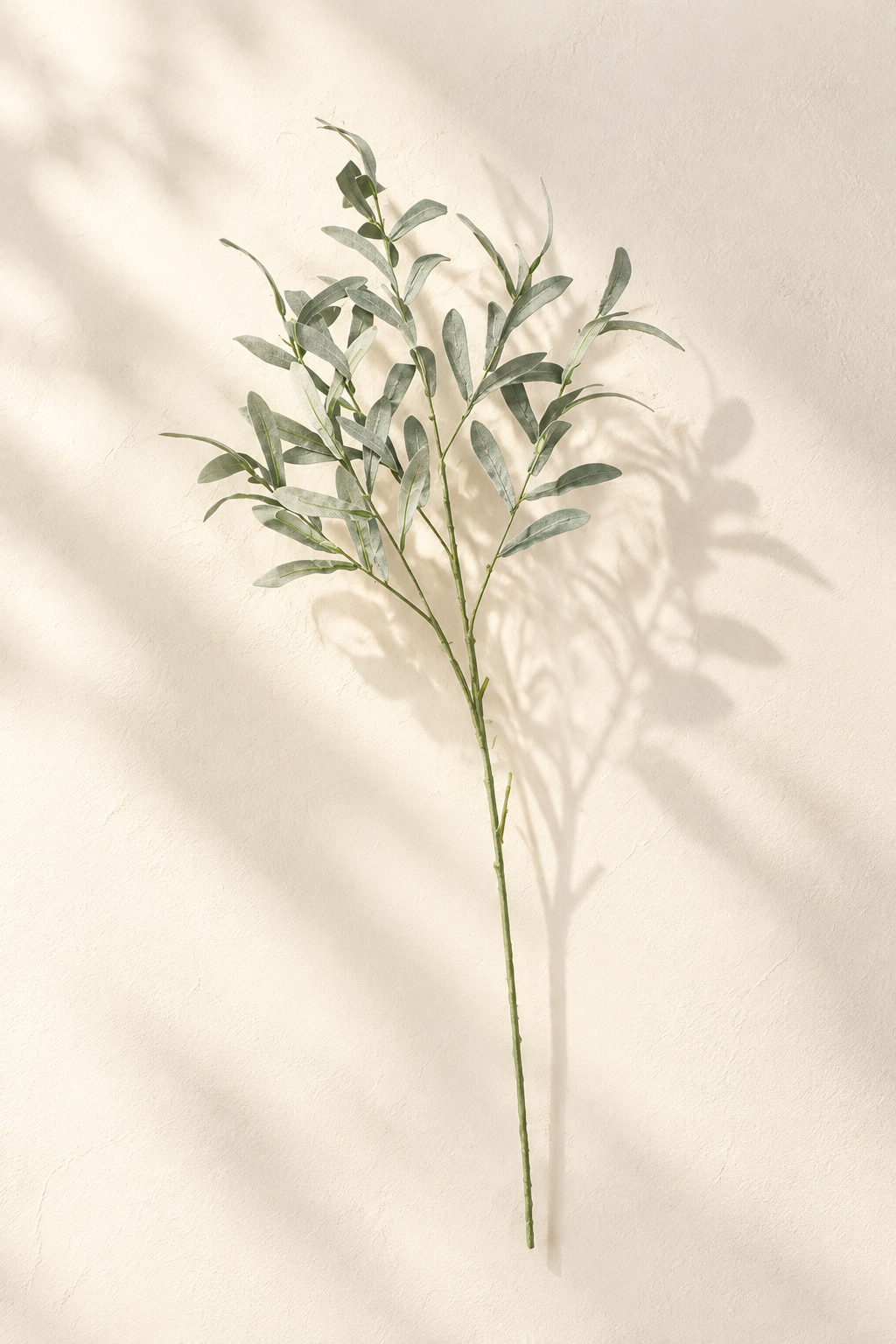 Colorful Faux Olive Branches | 37.5" 6-Fork Stems in 10 Colors Sage Green | Artificial Greenery | Eco Perennial