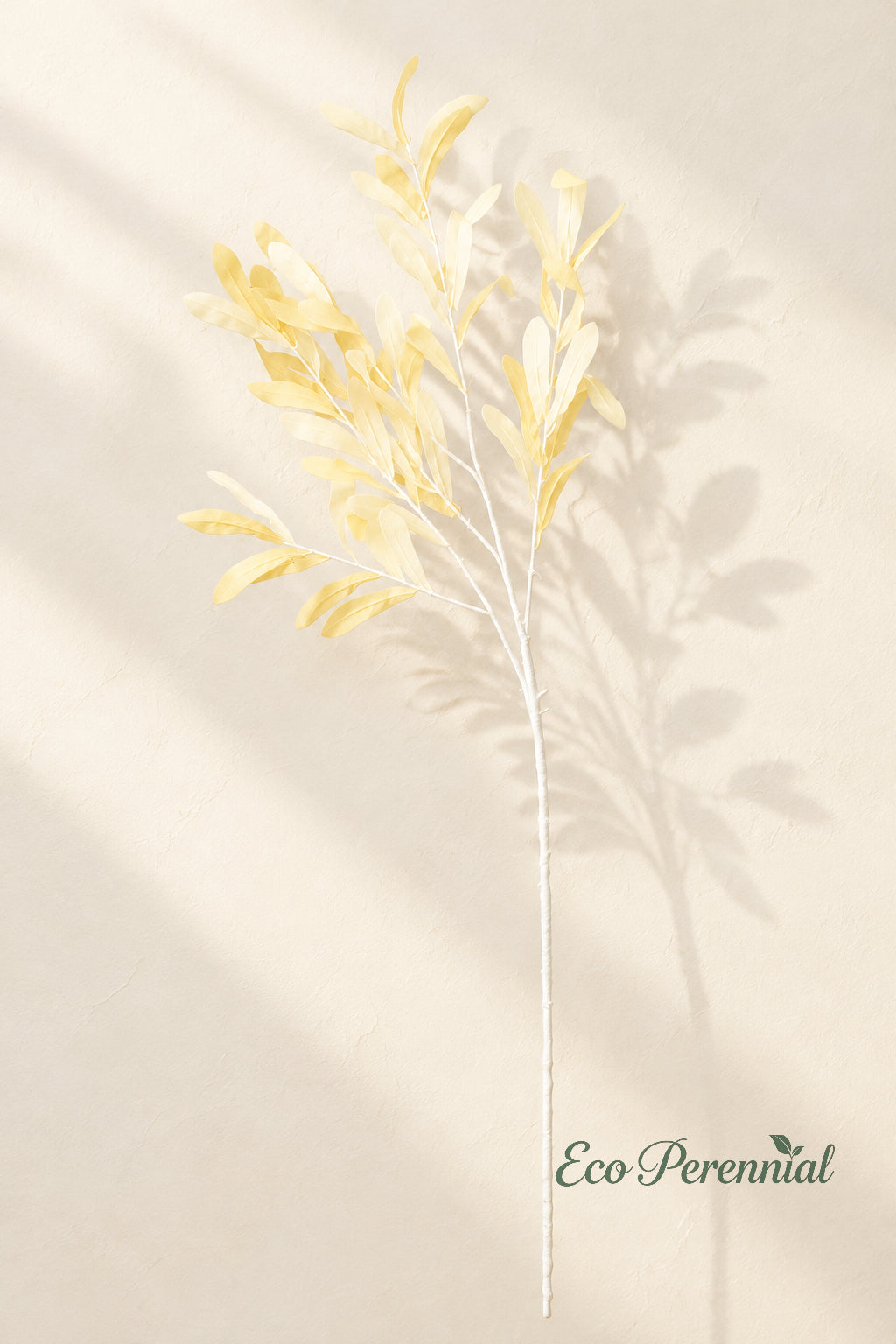 Colorful Faux Olive Branches | 37.5" 6-Fork Stems in 10 Colors | Artificial Greenery | Eco Perennial