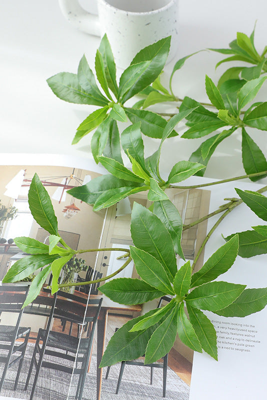 34" Realistic Faux Andromeda Branch | No-Maintenance Artificial Greenery Stem | Artificial Greenery | Eco Perennial