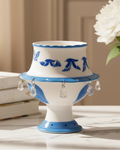 Spinning Bird Ceramic Cup Decor | Handcrafted Rotating Teacup | Eco Perennial