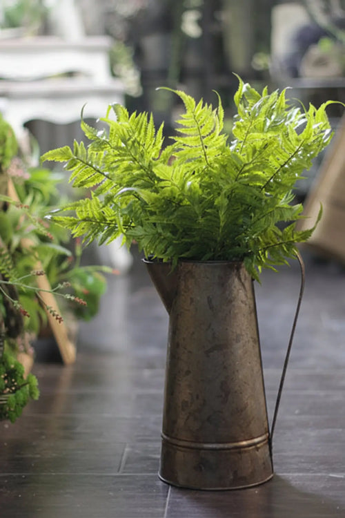 "Forest Whisper" | Realistic Persian Fern Artificial Stem Green | Artificial Floral Arrangement | Eco Perennial
