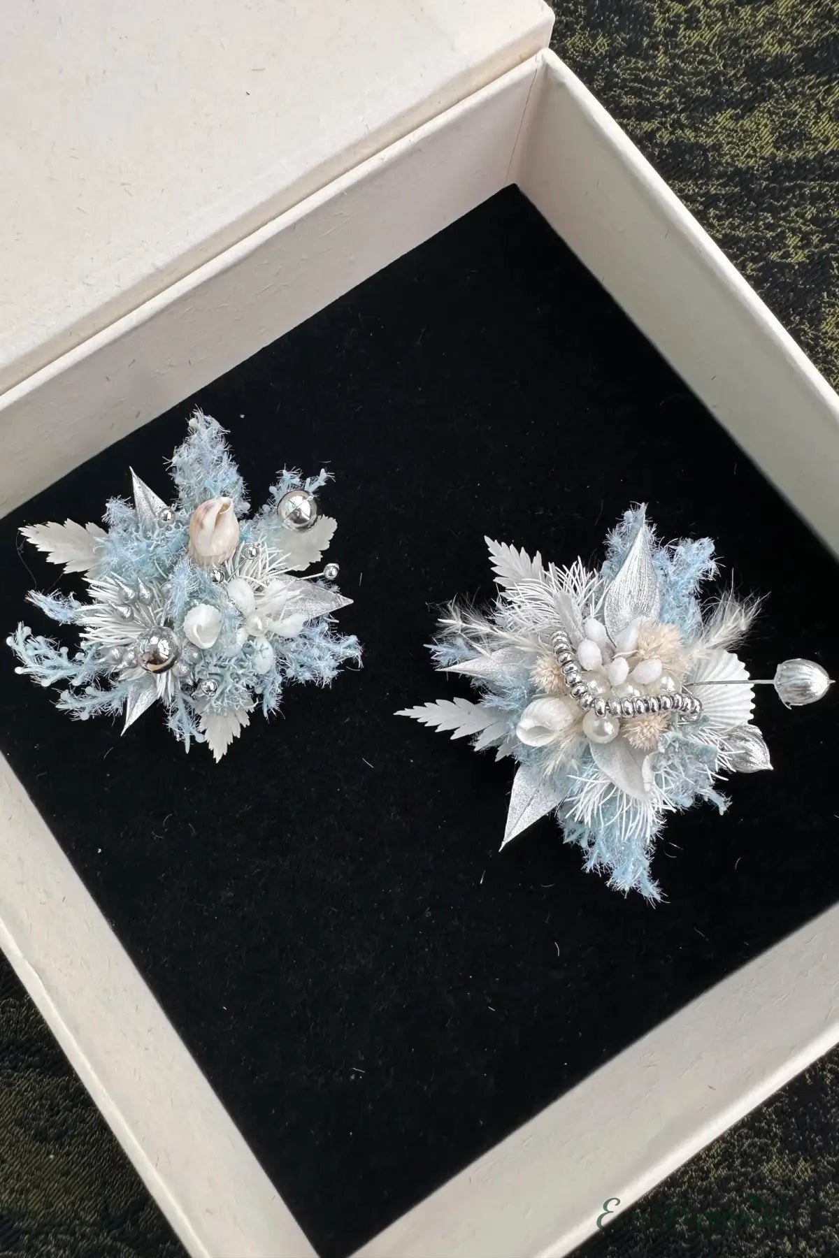 Frozen Garden Preserved Flower Ring – Handcrafted Eternal Floral Jewelry | Realistic Faux Silk Flowers for Home Decor - Eco Perennial