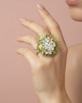 Preserved Flower Ring & Brooch | Handcrafted Floral Jewelry – Eco Perennial