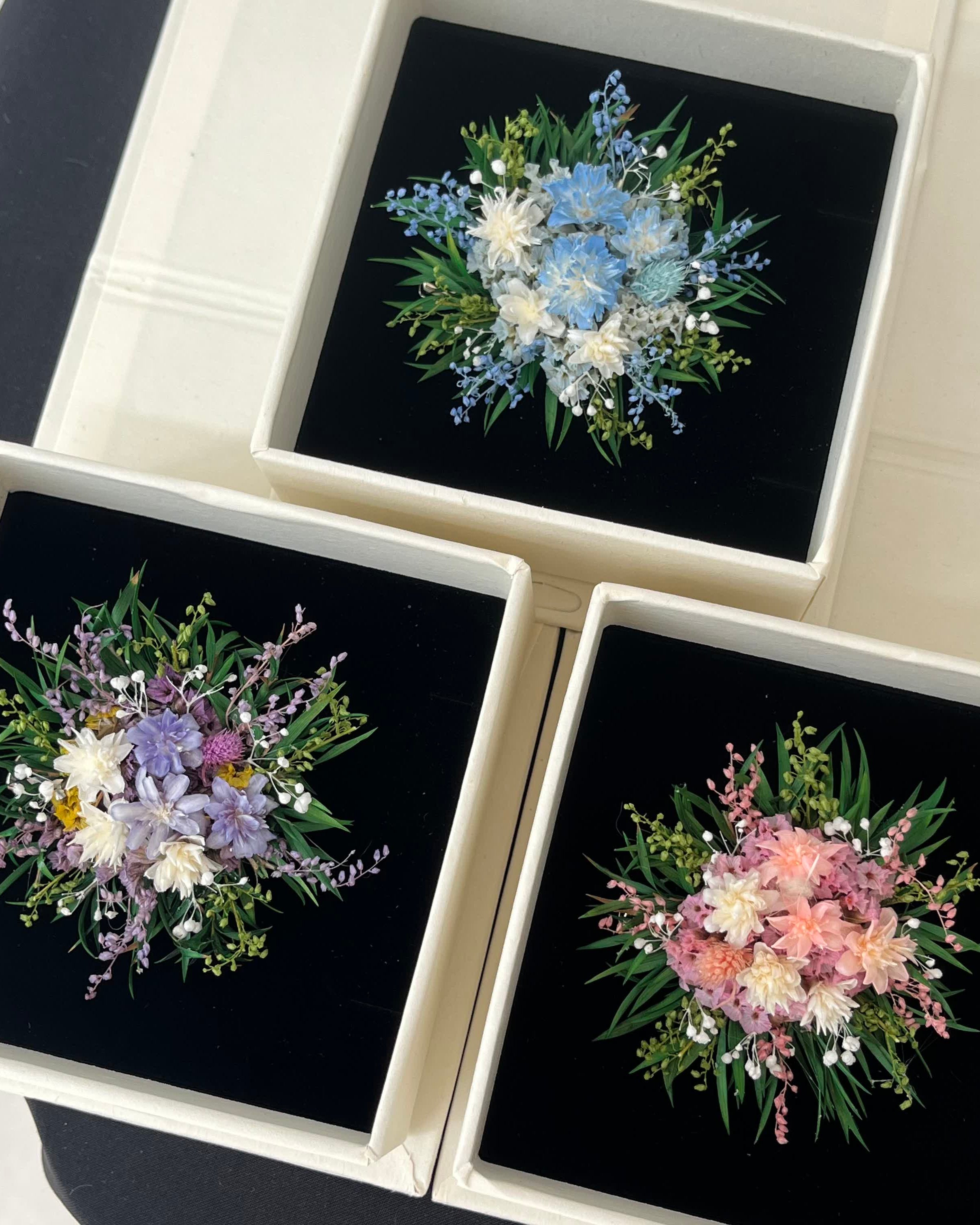 Handcrafted Preserved Flower Ring & Brooch | Secret Garden Collection - Eco Perennial | Jewelry | Eco Perennial
