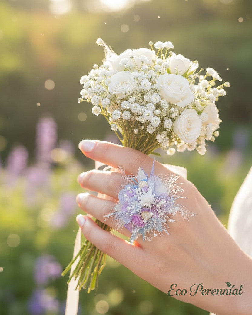 Handcrafted Preserved Flower Ring | Fairy Garden Collection - Eco Perennial | Jewelry | Eco Perennial