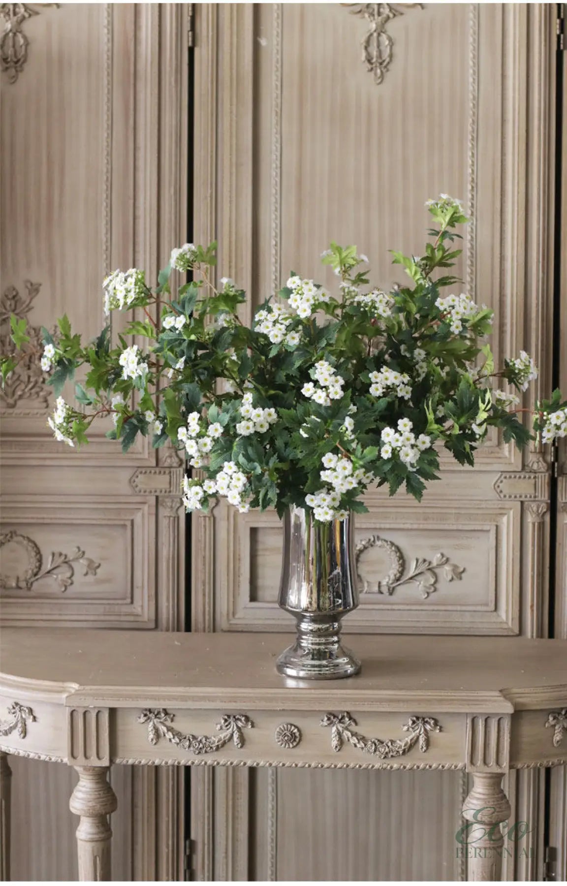 "Meadow Spheres" | Artisan Mixed Globe Flower Bouquet | Realistic Faux Silk Flowers for Home Decor - Eco Perennial