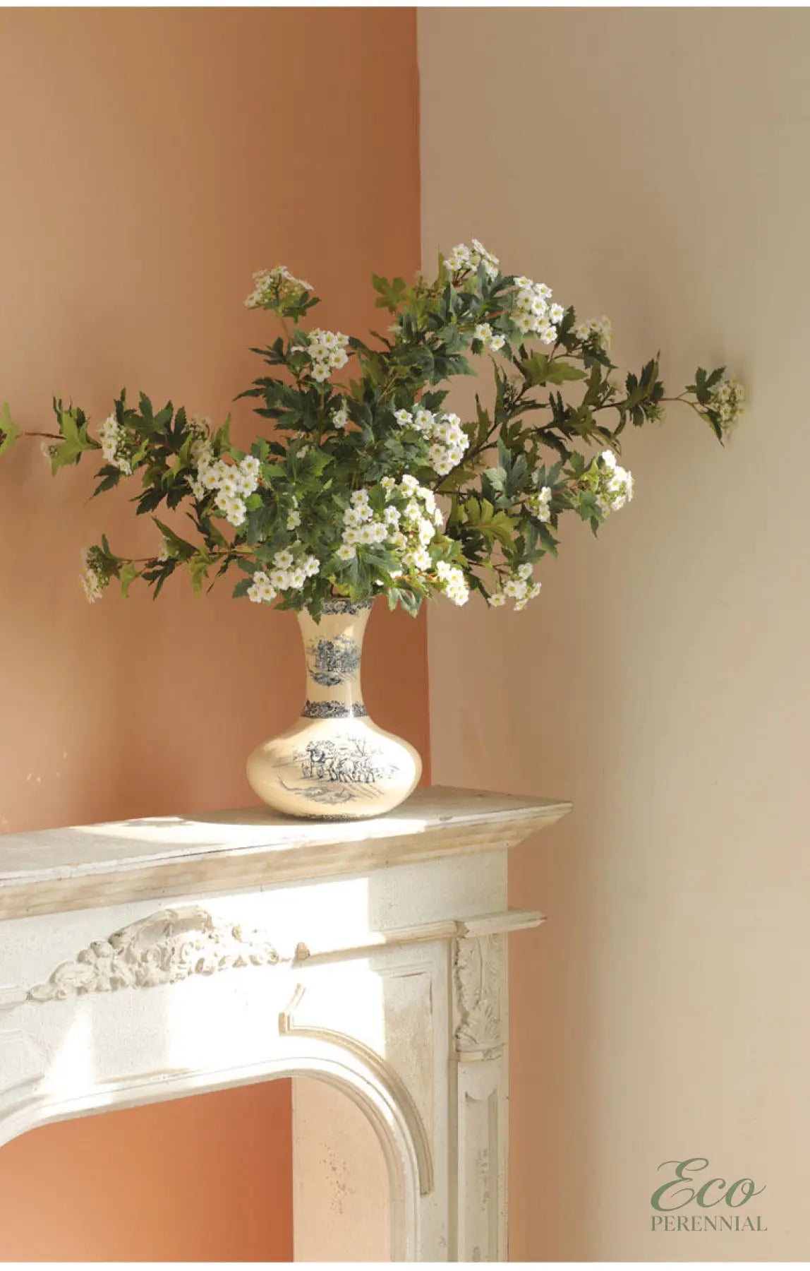 "Meadow Spheres" | Artisan Mixed Globe Flower Bouquet | Realistic Faux Silk Flowers for Home Decor - Eco Perennial