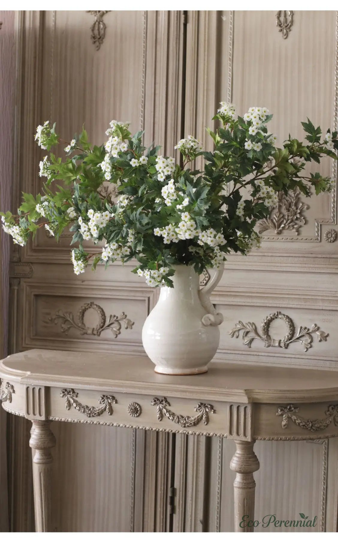 "Meadow Spheres" | Artisan Mixed Globe Flower Bouquet | Realistic Faux Silk Flowers for Home Decor - Eco Perennial