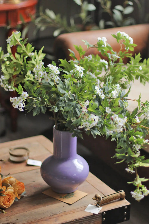 "Meadow Spheres" | Artisan Mixed Globe Flower Bouquet | Artificial Floral Arrangement | Eco Perennial