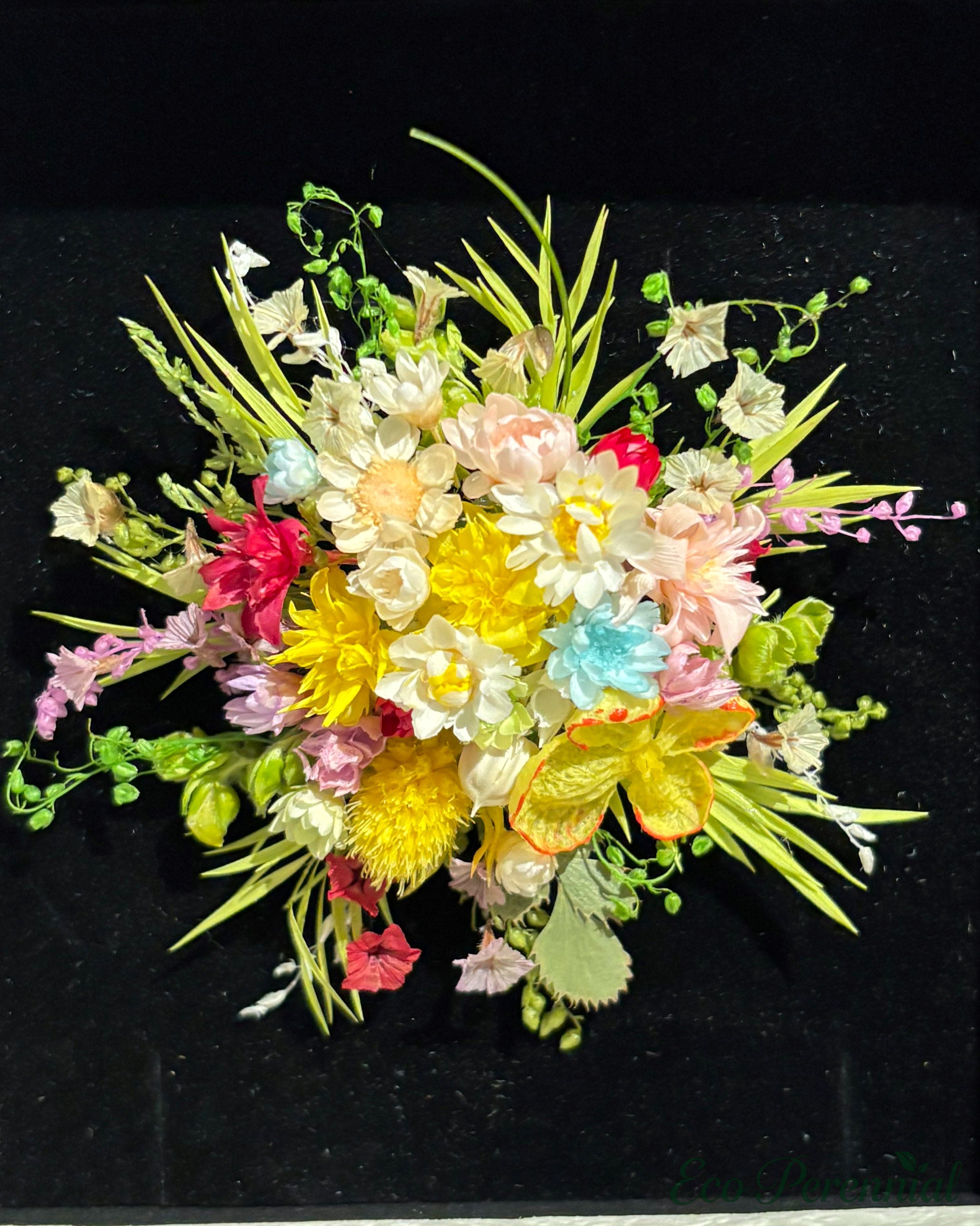 Miniature Wildflower Bouquet Ring – Handcrafted Floral Statement Jewelry | Jewelry | Eco Perennial
