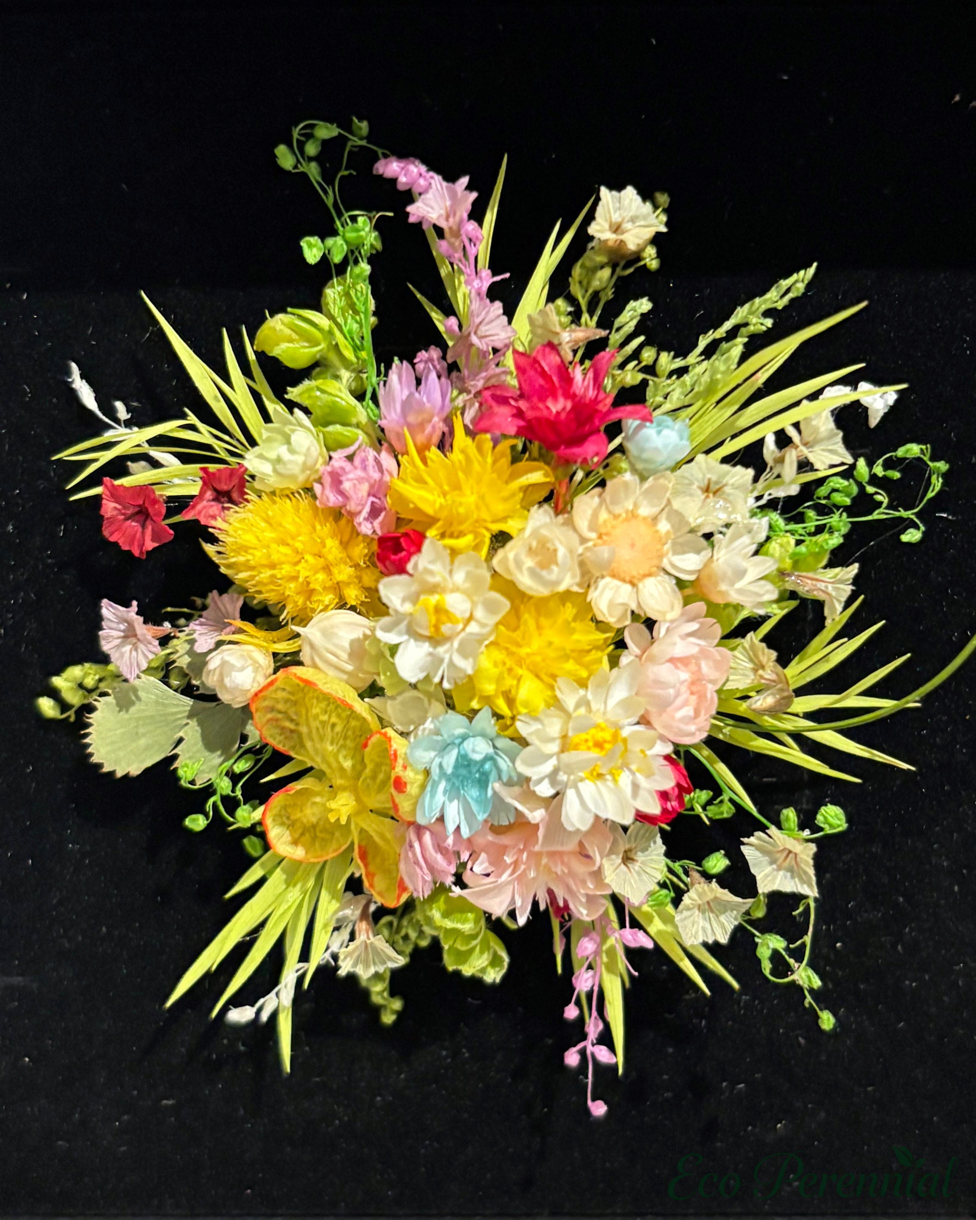 Miniature Wildflower Bouquet Ring – Handcrafted Floral Statement Jewelry | Jewelry | Eco Perennial