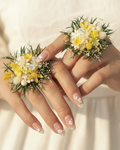 Secret Garden Flower Ring | Handcrafted Real Preserved Floral Jewelry | Eco Perennial