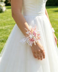 Preserved Flower Wrist Corsage | Handcrafted Bridal Floral Jewelry – Eco Perennial