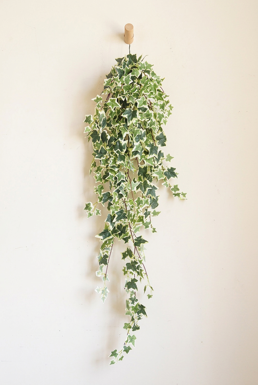 51" Cascading Faux Ivy Vines | 18-Fork Hanging Greenery | Artificial Greenery | Eco Perennial