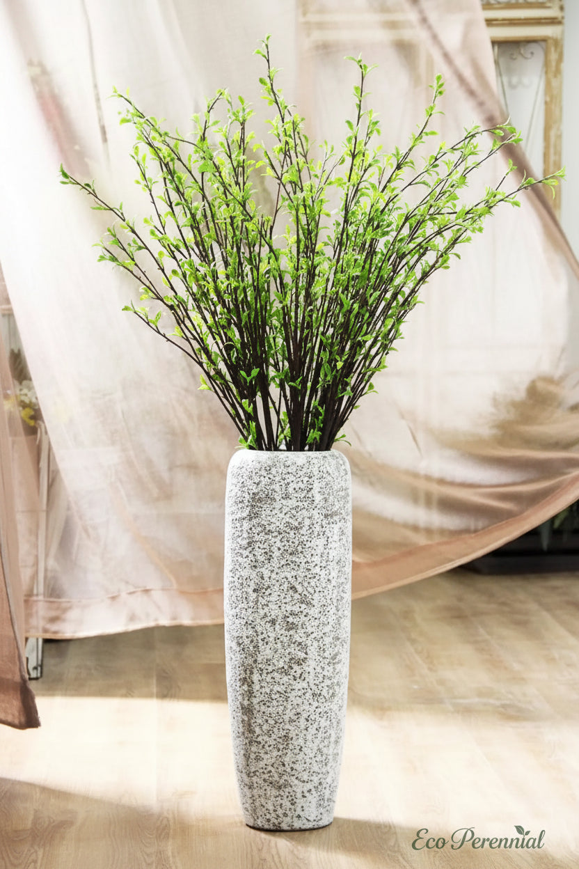 ’Willow Mist’ | Faux Snow Willow Artificial Branch - Artificial Floral Arrangement