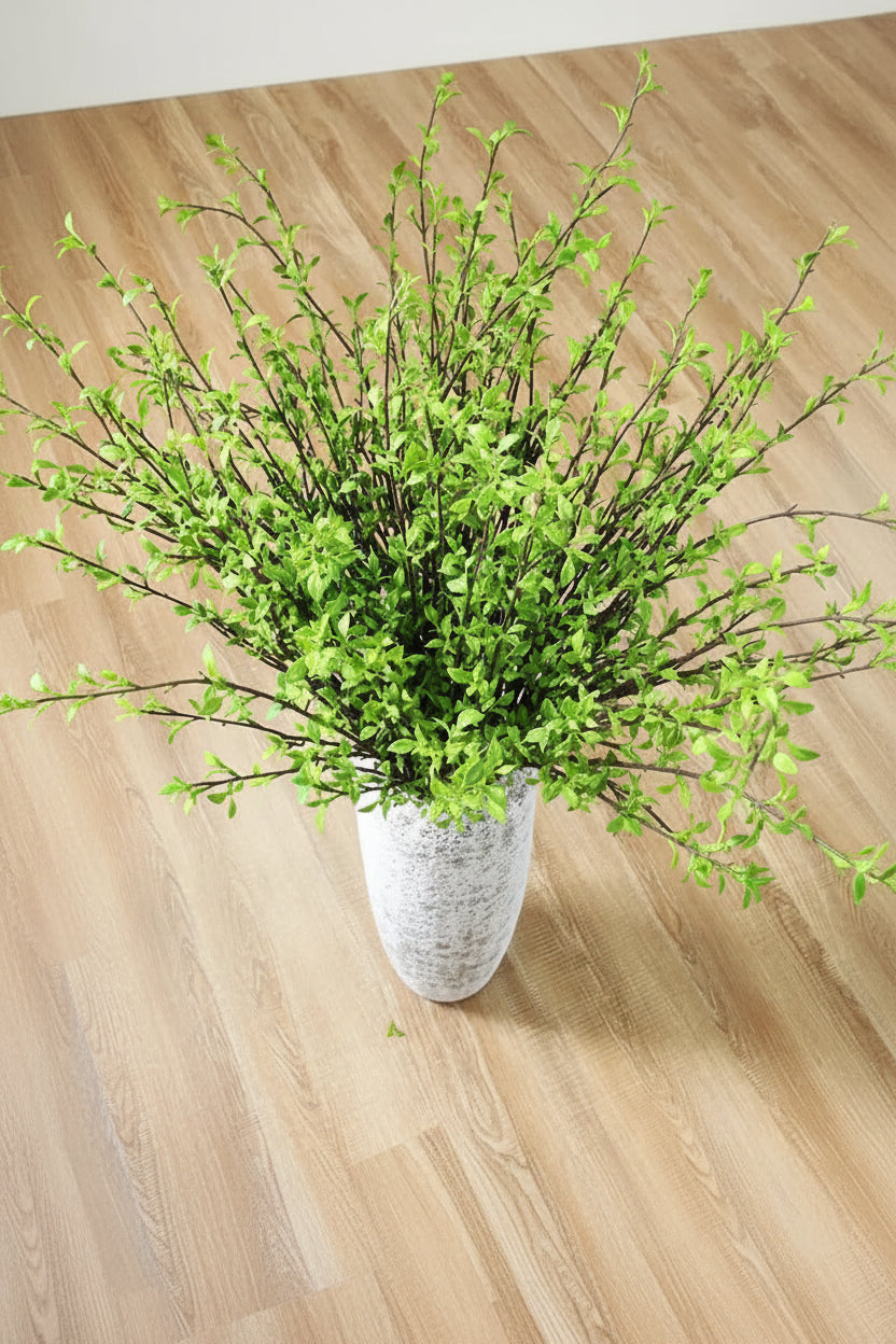 ’Willow Mist’ | Faux Snow Willow Artificial Branch - Artificial Floral Arrangement